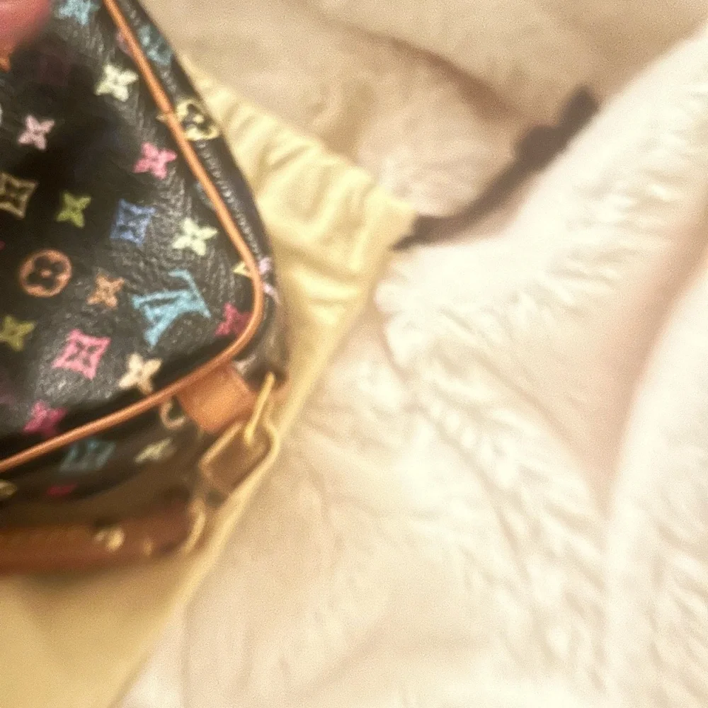 Louis Vuitton Black Multicolor Monogram WAPITY Wristlet - Picture 8 of 8